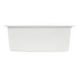 25" Totten Granite Composite Undermount Kitchen Sink - White, , large image number 2