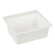 25" Totten Granite Composite Drop-In Kitchen Sink - White, , large image number 1