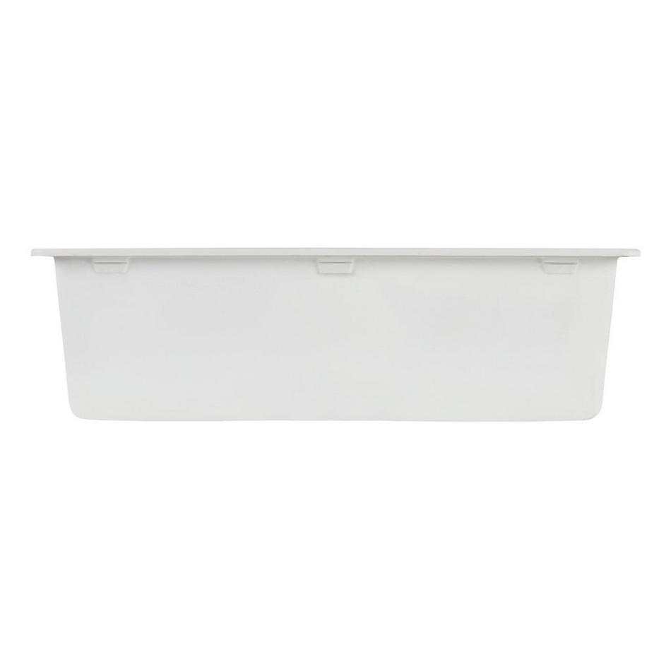 33" Totten Granite Composite Undermount Kitchen Sink - White, , large image number 2