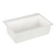 33" Totten Granite Composite Drop-In Kitchen Sink - White, , large image number 1