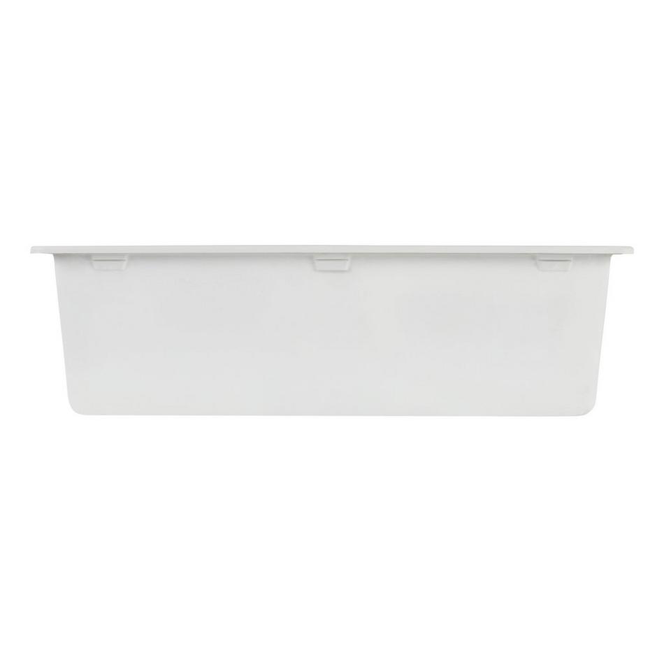33" Totten Granite Composite Drop-In Kitchen Sink - White, , large image number 2