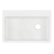 33" Totten Granite Composite Drop-In Kitchen Sink - White, , large image number 4