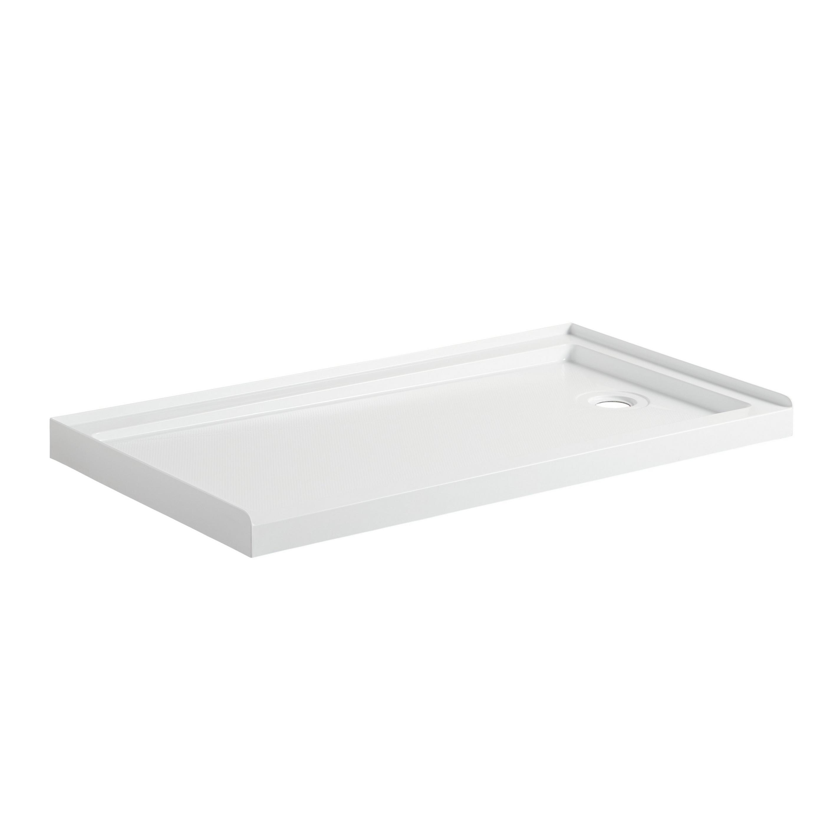 60" Acrylic Shower Tray White Signature Hardware