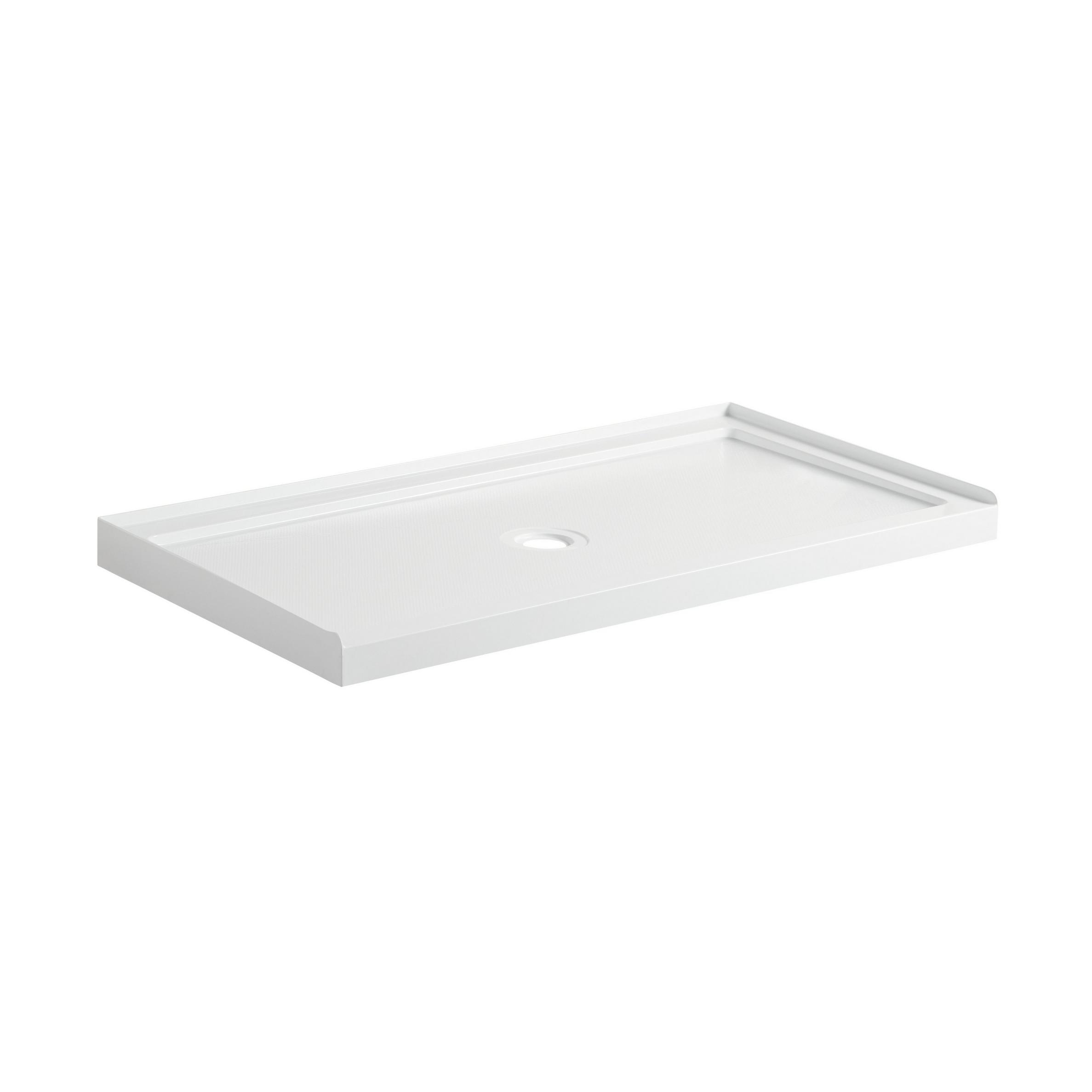 60" Acrylic Shower Tray White Signature Hardware