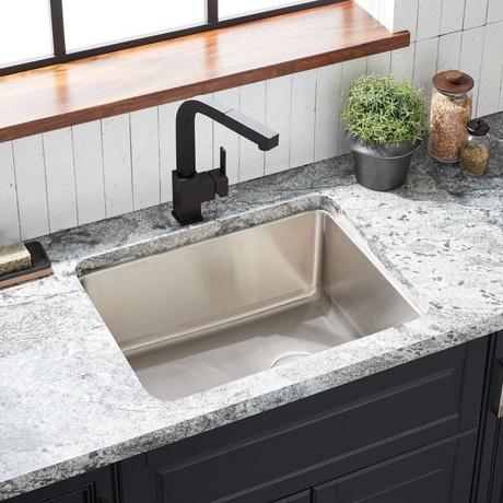24" Ortega Stainless Steel Undermount Kitchen Sink