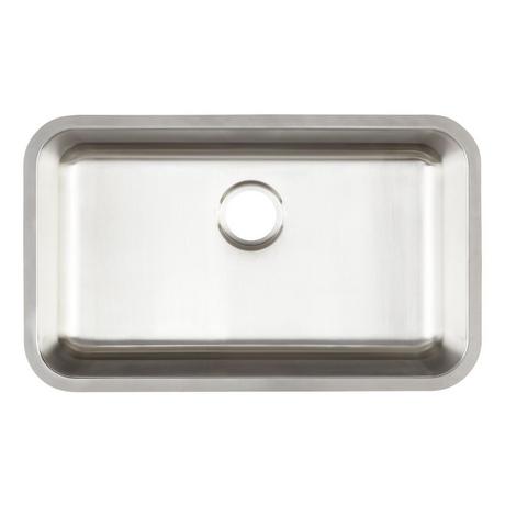 30" Calverton Stainless Steel Undermount Kitchen Sink