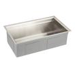 32" Workspace Undermount Sink -Brushed Stainless Steel, , large image number 1