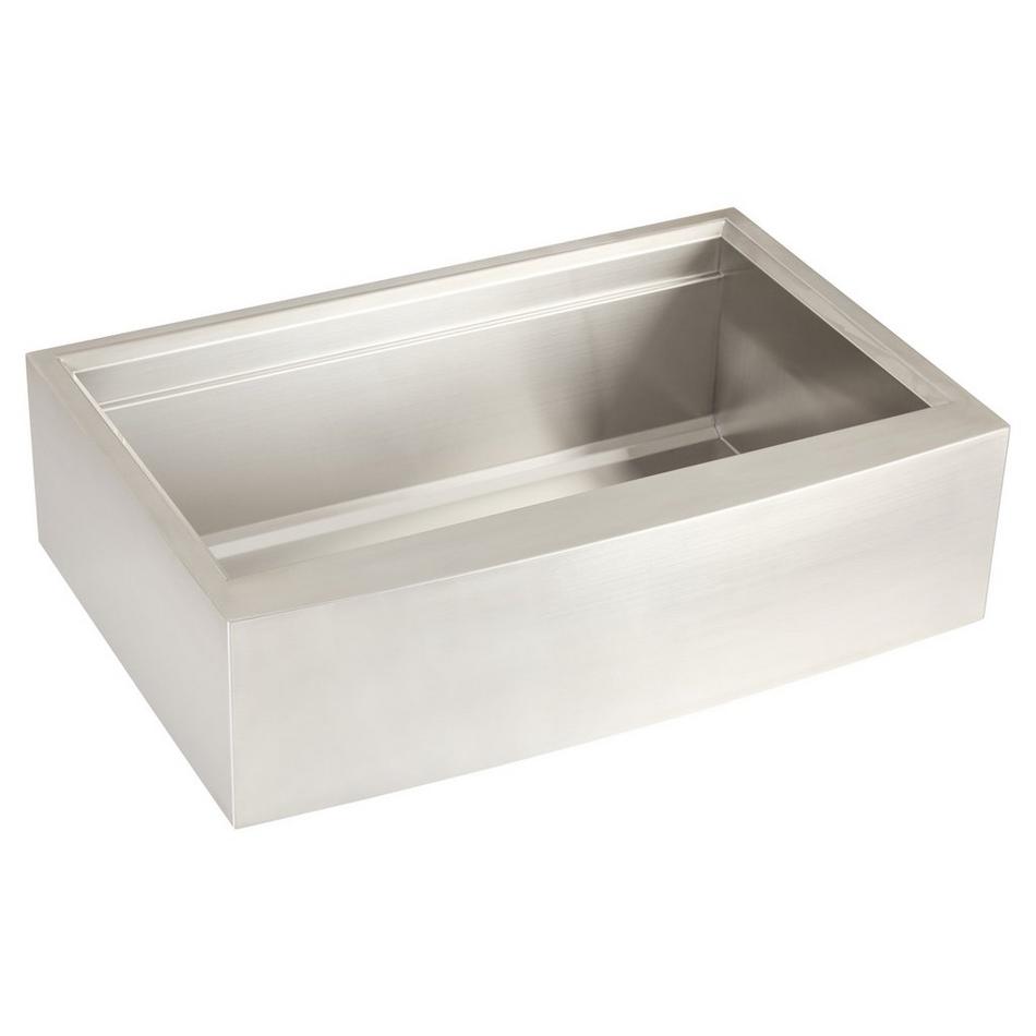 32" Workspace Stainless Steel Farmhouse Sink, , large image number 1