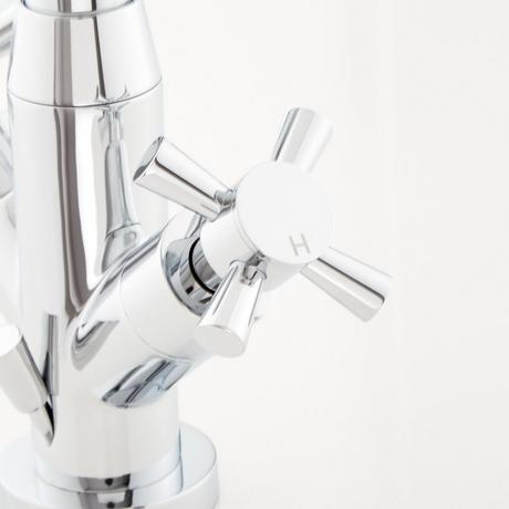 Milazzo Single-Hole Bathroom Faucet - Chrome