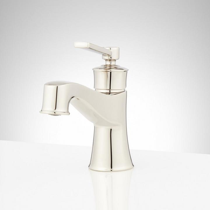 Pendleton Single-Hole Bathroom Faucet in Polished Nickel