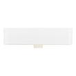 Hibiscus White Rectangular Fireclay Vessel Sink - Single Hole, , large image number 5