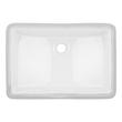 18" Myers Rectangular Porcelain Undermount Bathroom Sink, , large image number 6