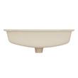 21" Myers White Rectangular Porcelain Undermount Bathroom Sink, , large image number 3