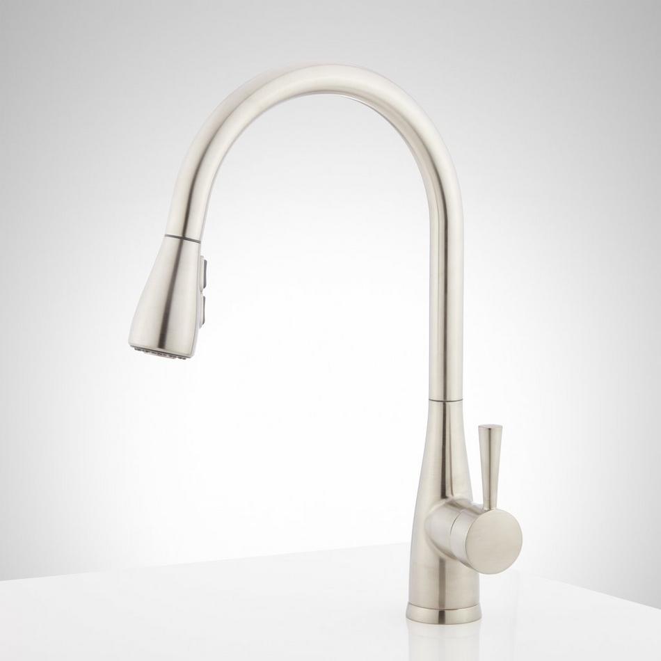 Calverton Single-Hole Pull-Down Kitchen Faucet, , large image number 5