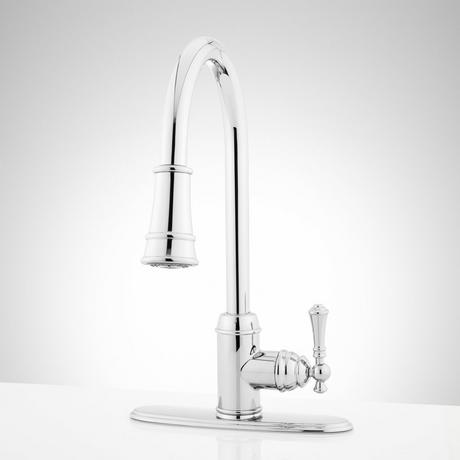Amberley Single-Hole Pull-Down Kitchen Faucet