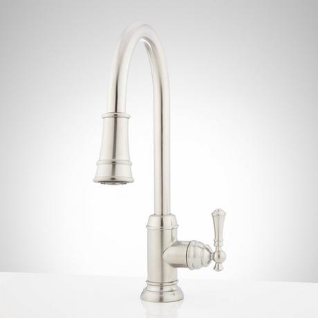 Amberley Single-Hole Pull-Down Kitchen Faucet