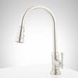 Amberley Single-Hole Pull-Down Spray Kitchen Faucet - Stainless Steel, , large image number 2