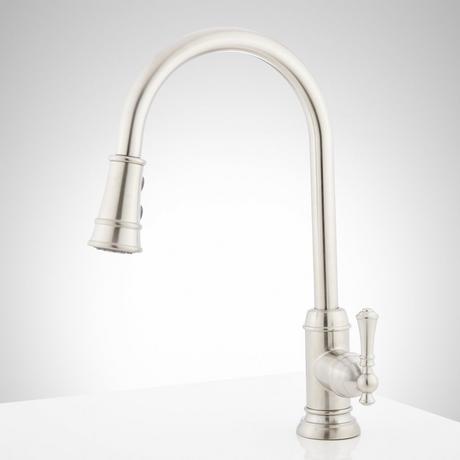 Amberley Single-Hole Pull-Down Kitchen Faucet