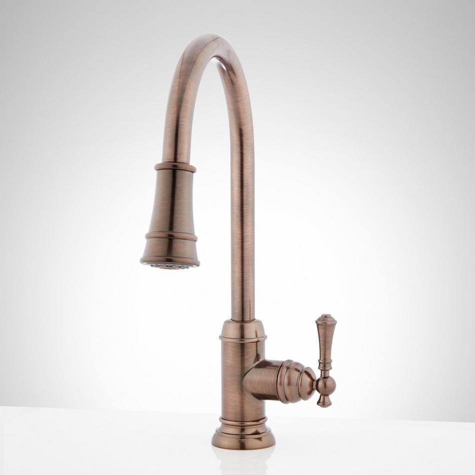 Amberley Single-Hole Pull-Down Spray Kitchen Faucet - Oil Rubbed Bronze, , large image number 0