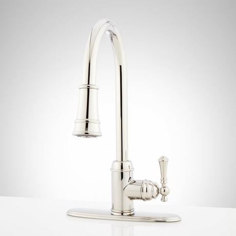 Amberley Single-Hole Pull-Down Kitchen Faucet