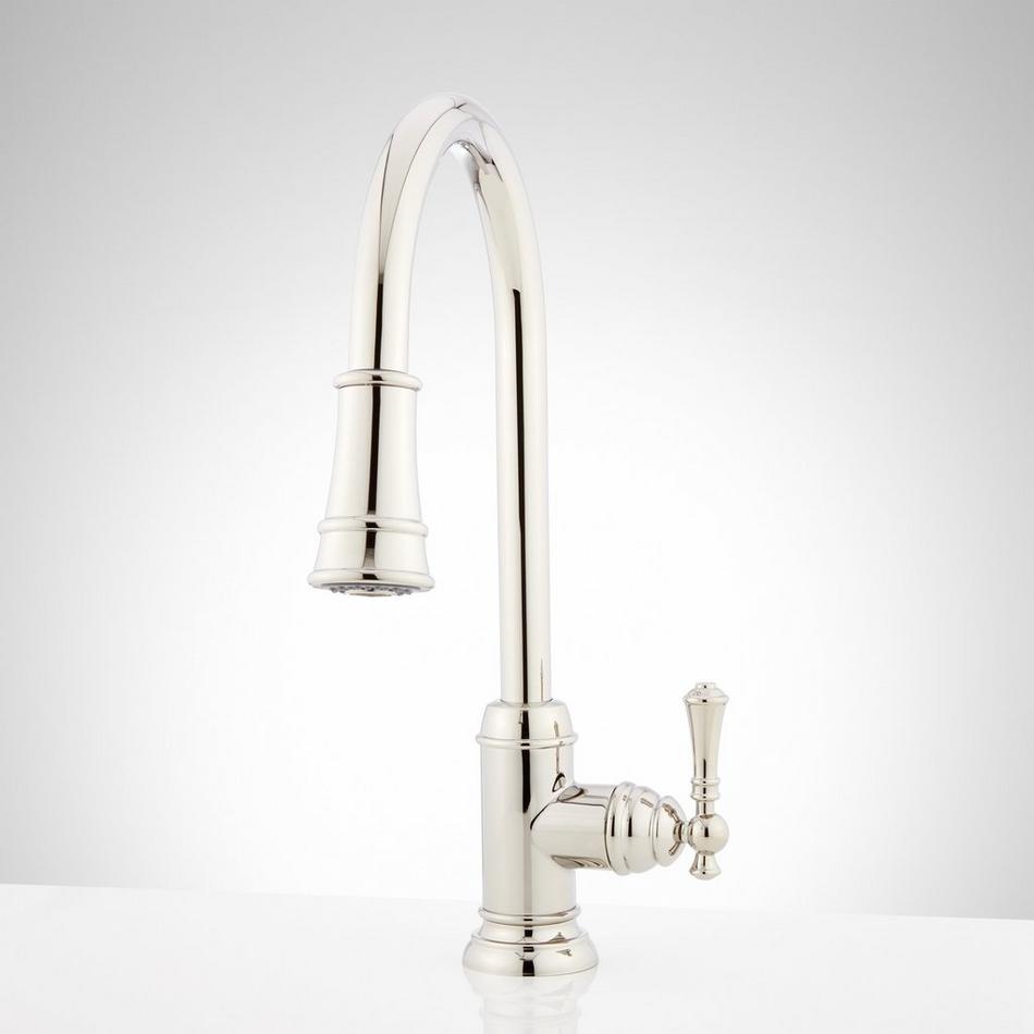 Amberley Single-Hole Pull-Down Kitchen Faucet, , large image number 9