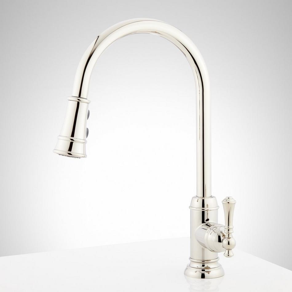 Amberley Single-Hole Pull-Down Kitchen Faucet, , large image number 10