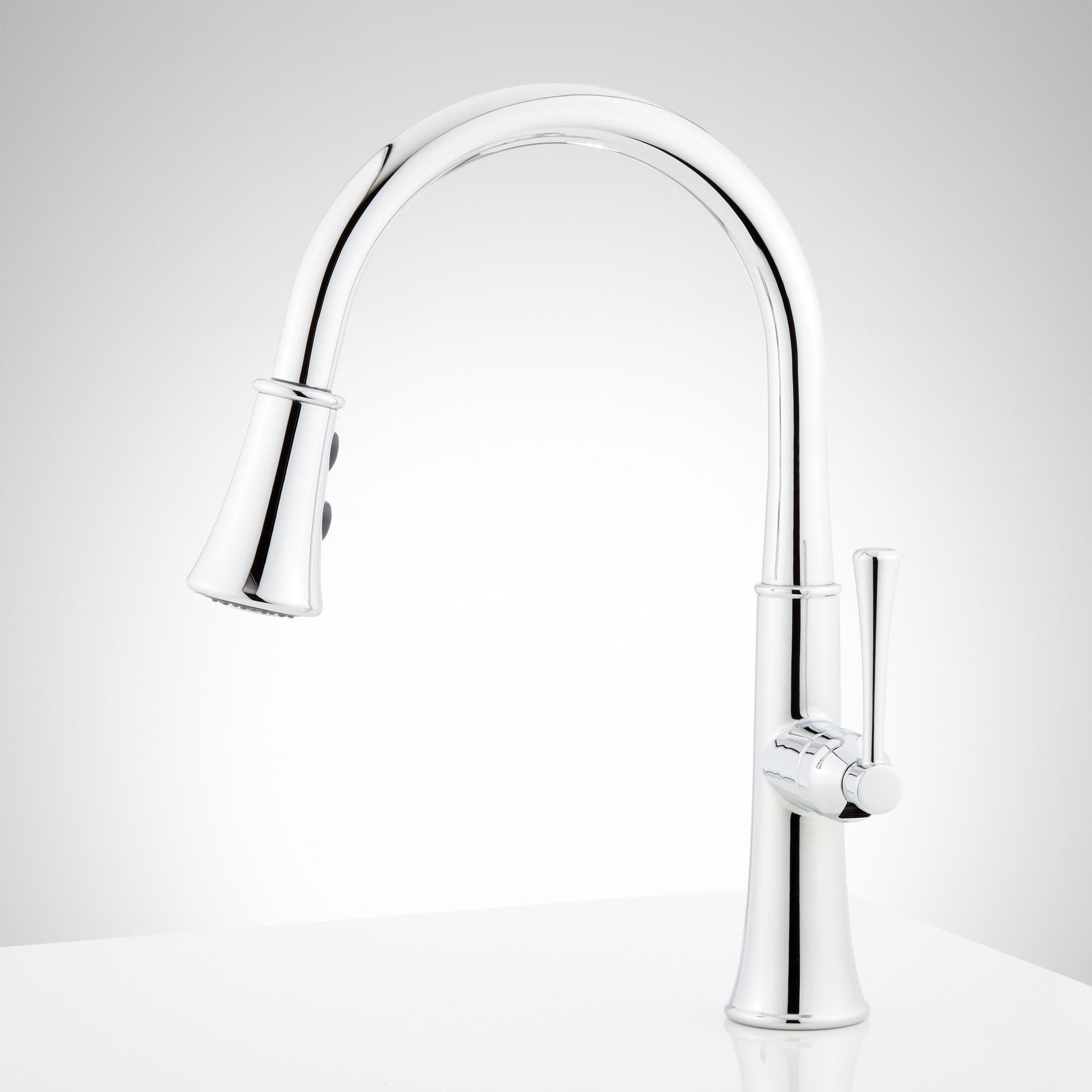 Perdita Single-Hole Pull-Down Kitchen Faucet | Signature Hardware