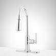 Greyfield Single-Hole Pull-Down Kitchen Faucet, , large image number 7