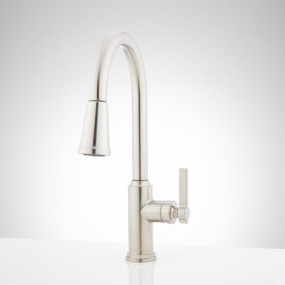 Greyfield Single-Hole Pull-Down Kitchen Faucet, , large image number 6