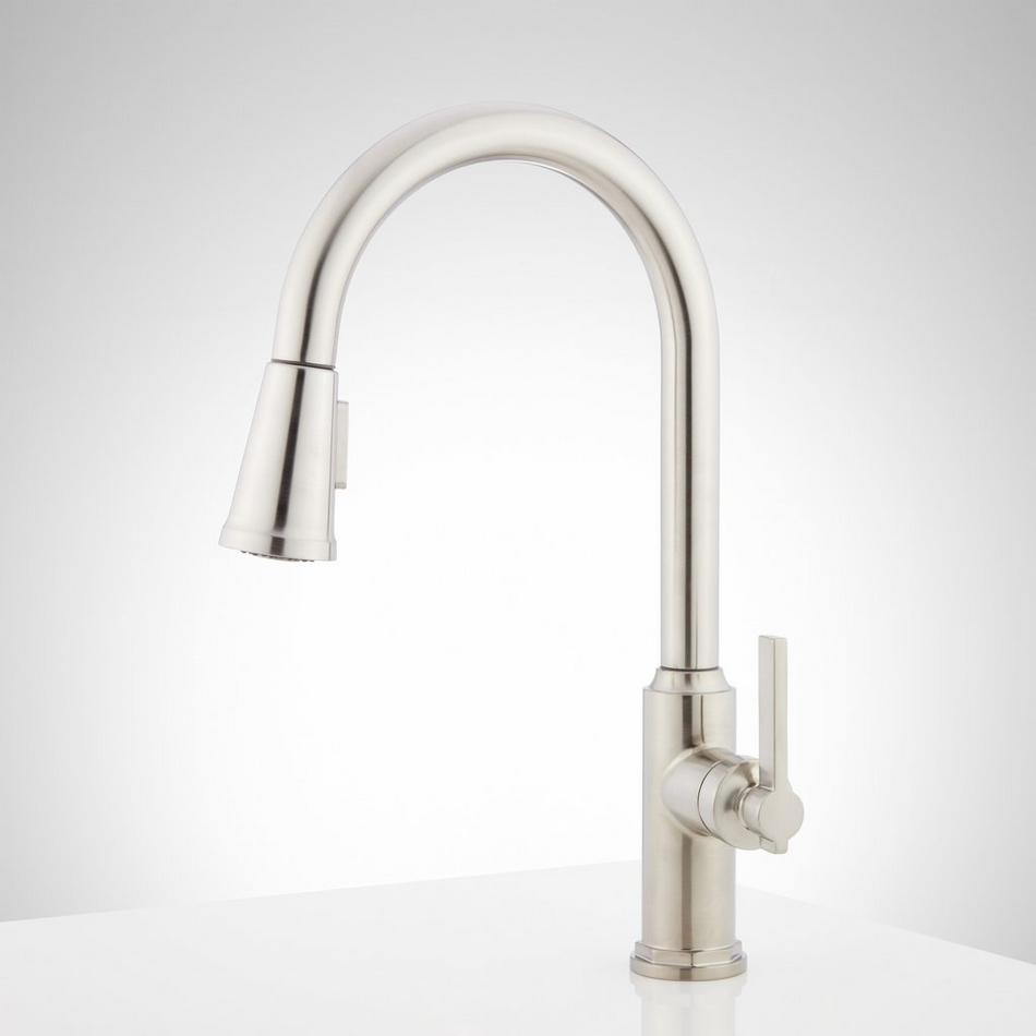 Greyfield Single-Hole Pull-Down Kitchen Faucet, , large image number 17