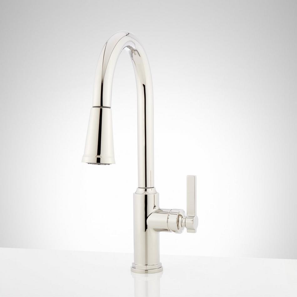 Greyfield Single-Hole Pull-Down Kitchen Faucet, , large image number 3