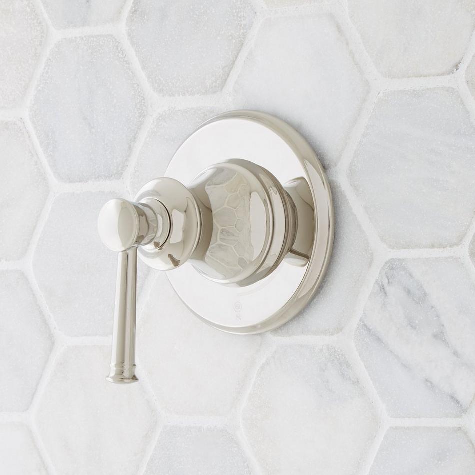 Beasley In-Wall Shower Volume Control Trim and 3/4"Valve - Polished Nickel, , large image number 0