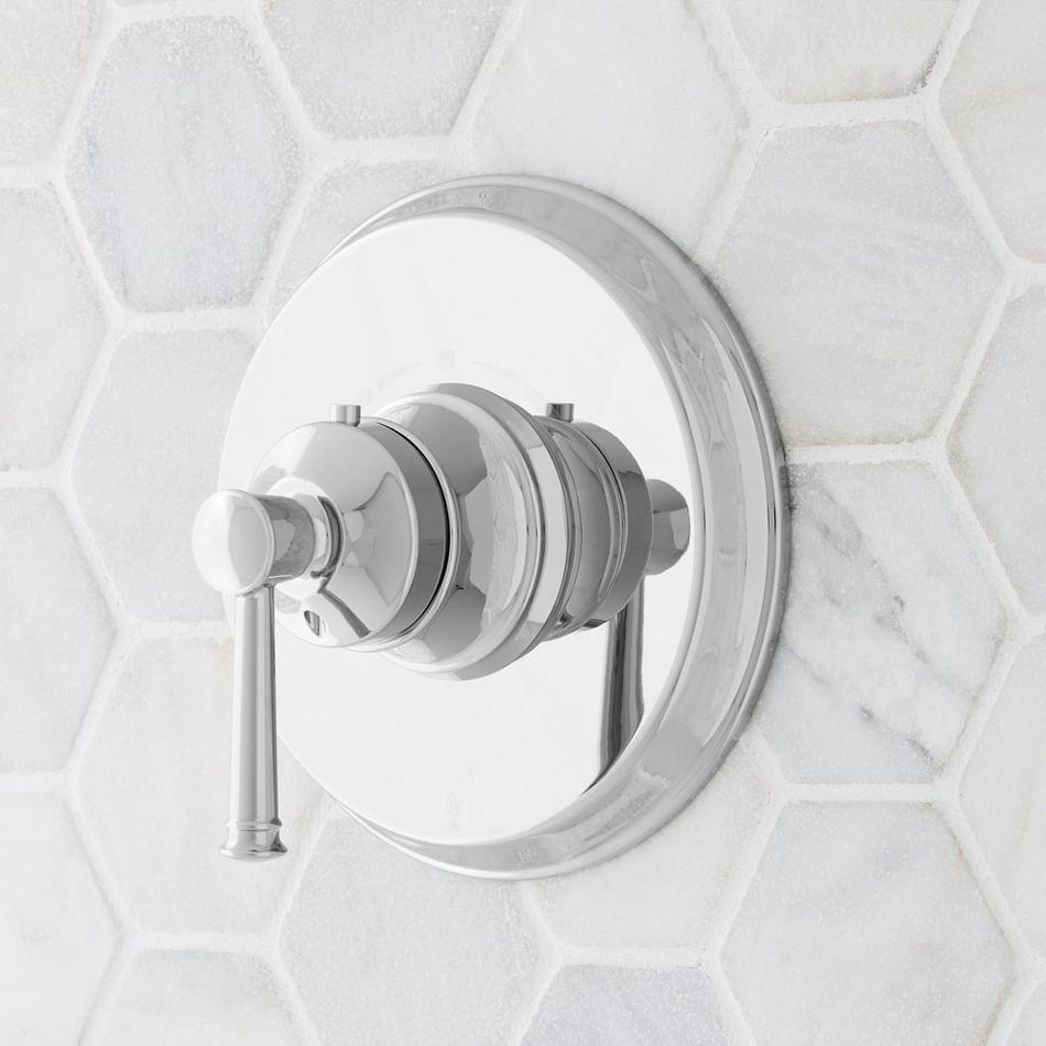 Beasley Thermostatic Shower Trim and 3/4" Valve - Chrome, , large image number 0