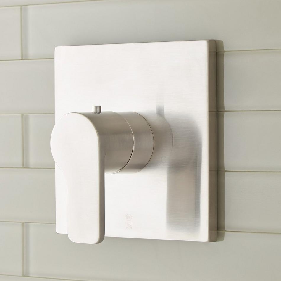 Hibiscus Thermostatic Trim & 1/2" Valve - Brushed Nickel, , large image number 0