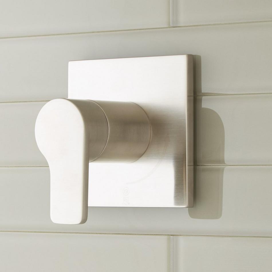 Hibiscus Volume Control Trim & 3/4" Valve - Brushed Nickel, , large image number 0