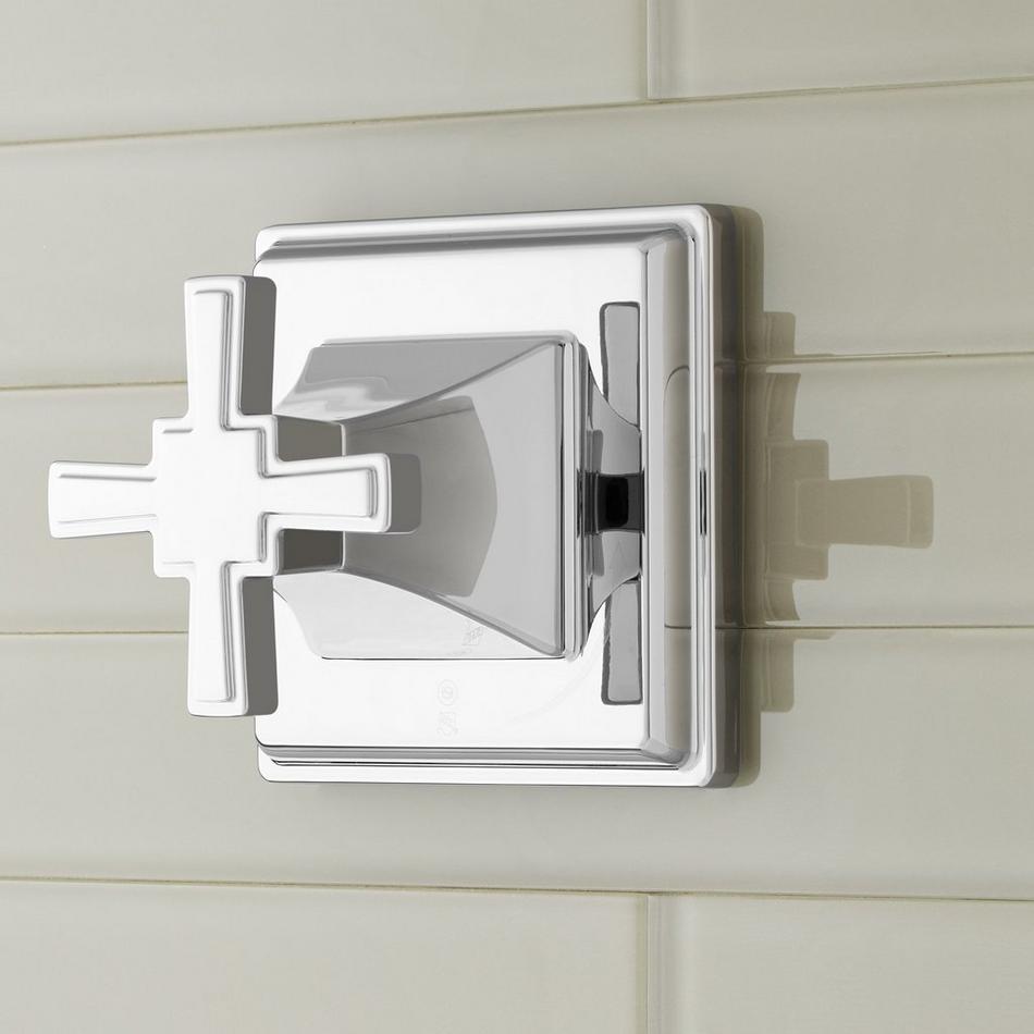 Pinecrest In-Wall  Shower Volume Control with Cross Handle, , large image number 1