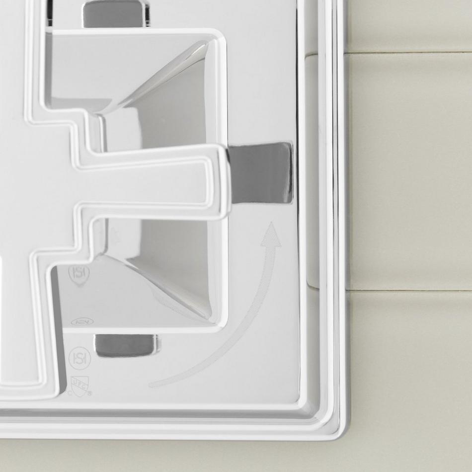 Pinecrest In-Wall  Shower Volume Control with Cross Handle, , large image number 2