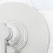 Greyfield Thermostatic Trim & 3/4" Valve - Brushed Nickel, , large image number 1