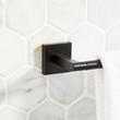 24" Hibiscus Towel Bar - Matte Black, , large image number 0