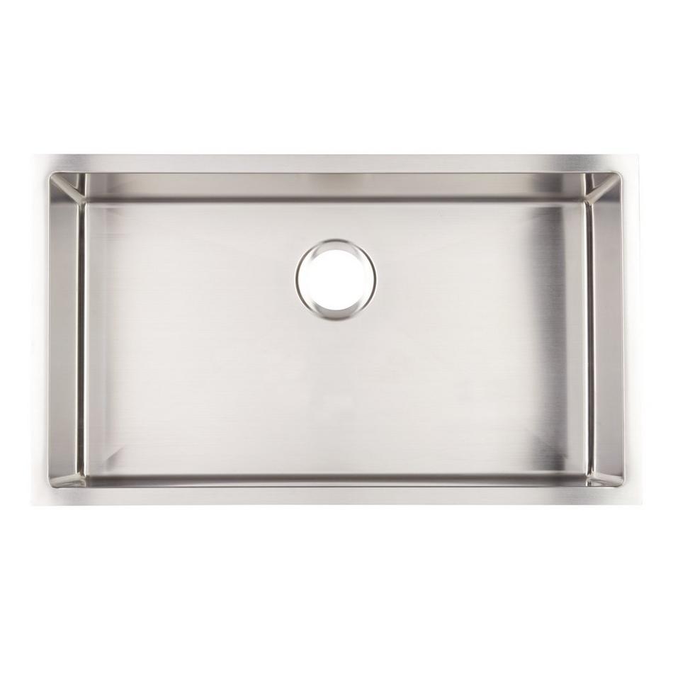 29" Ortega Stainless Steel Undermount Kitchen Sink, , large image number 3