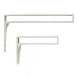 10" Gehler Solid Brass Shelf Bracket - Brushed Nickel, , large image number 1