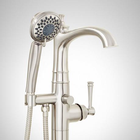 Beasley Freestanding Tub Faucet with Hand Shower