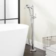 Beasley Freestanding Tub Faucet with Hand Shower, , large image number 1