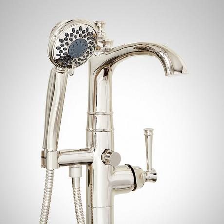 Beasley Freestanding Tub Faucet with Hand Shower