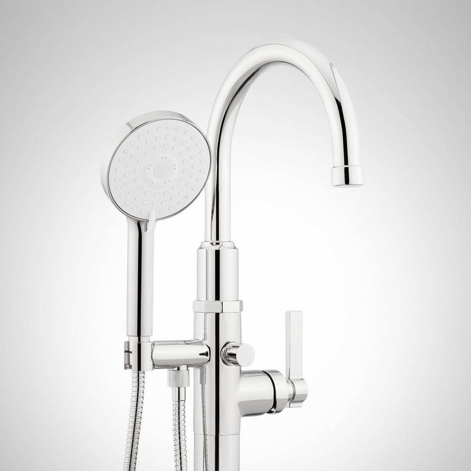 Greyfield Freestanding Tub Faucet - Without Rough-In Valve - Chrome, , large image number 1