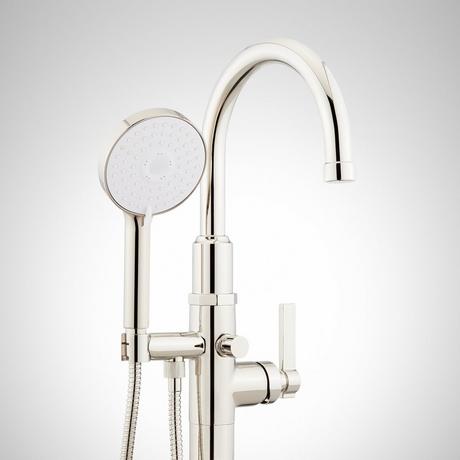 Greyfield Freestanding Tub Faucet with Hand Shower