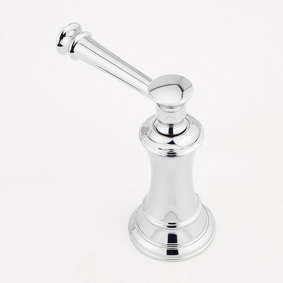 Beasley 4-Hole Roman Tub Faucet and Hand Shower - With Rough-In Valve - Chrome, , large image number 2