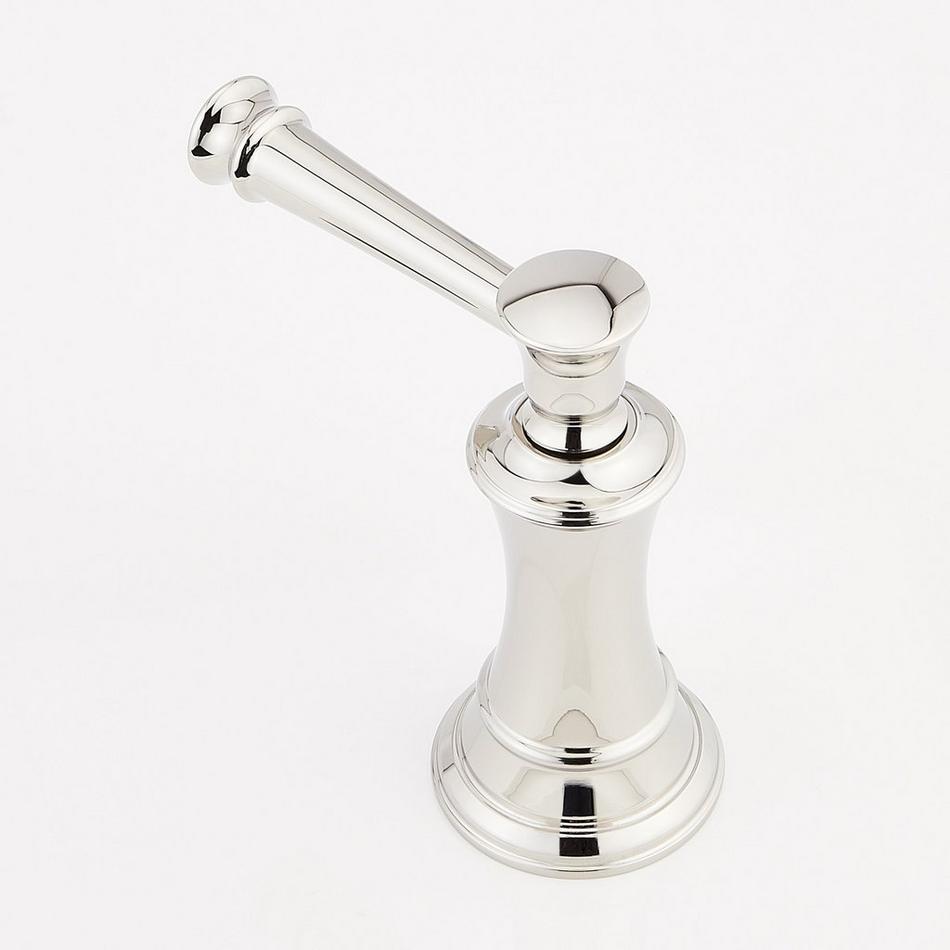 Beasley 4-Hole Roman Tub Faucet and Hand Shower - With Rough-In Valve - Polished Nickel, , large image number 2