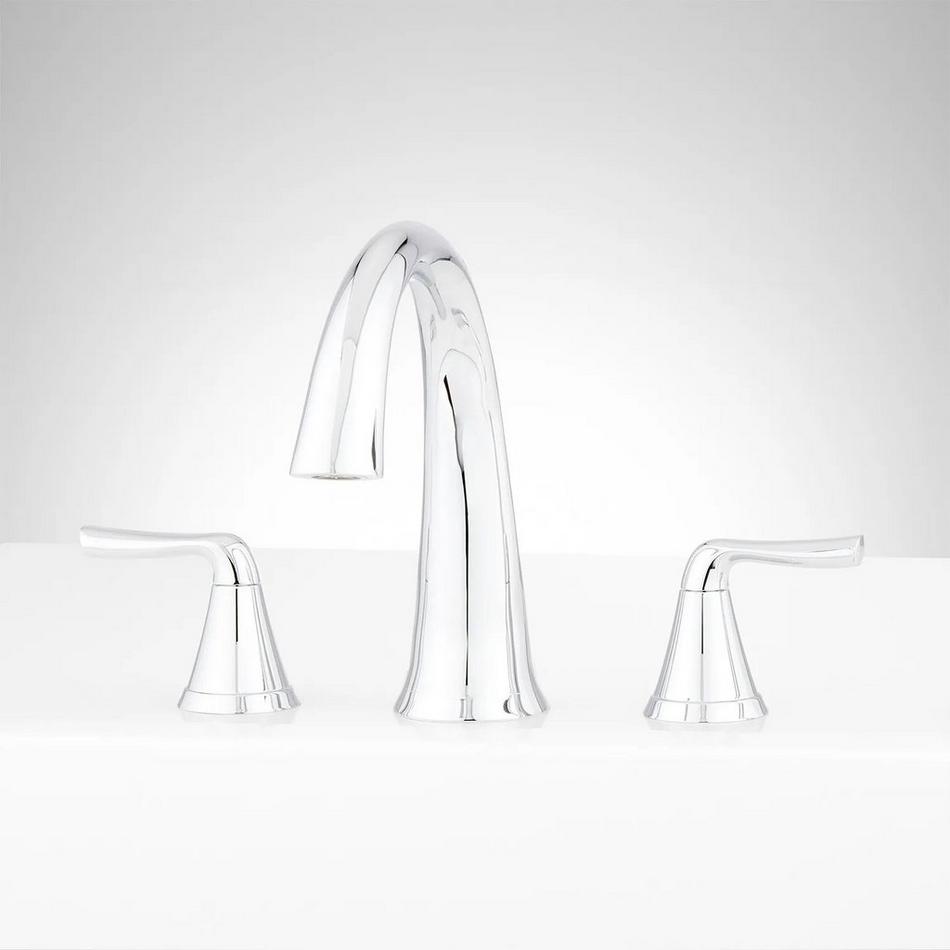 Provincetown 3-Hole Roman Tub Faucet - With Rough-In Valve - Chrome, , large image number 0