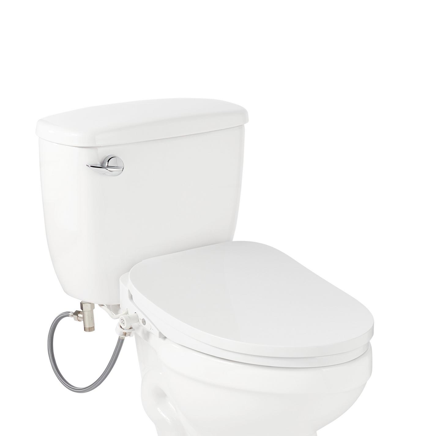 Aldridge Elongated Electronic Bidet Toilet Seat Signature Hardware